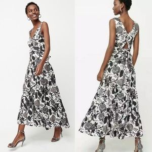 NWT Jcrew Tiered maxi - Ratti scarf paisley - 00